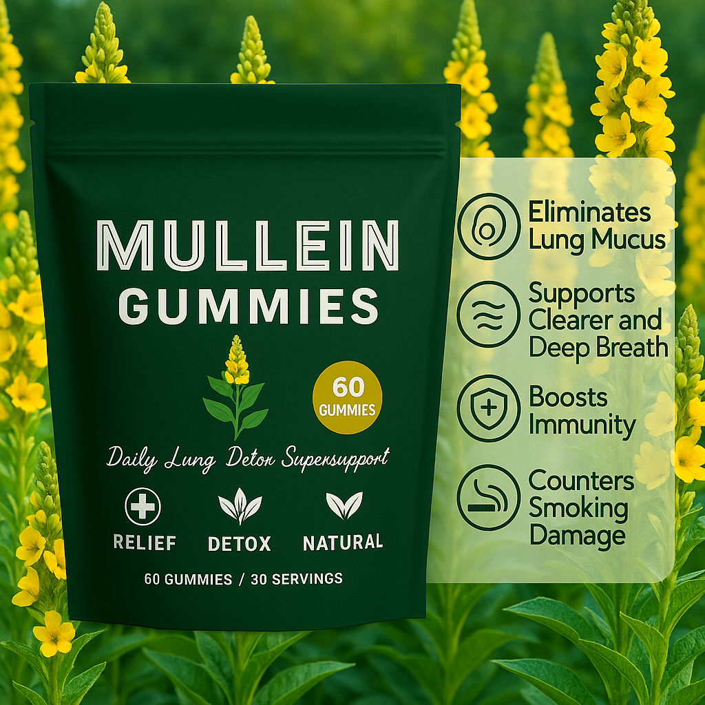 Zylo Mullein Lung Detox Gummies