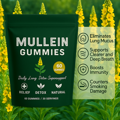 Zylo Mullein Lung Detox Gummies